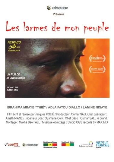 Affiche du film Les larmes de mon peuple